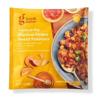 Frozen Harissa Honey Sweet Potatoes - 12oz - Good & Gather™