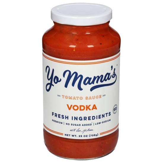 Yo Mama's Velvety Vodka Tomato Sauce