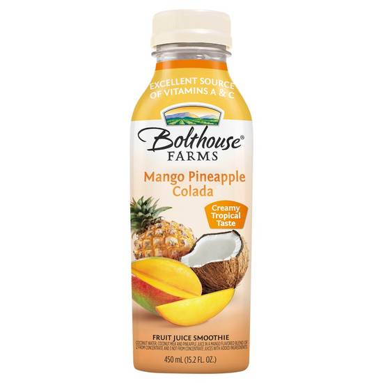 Bolthouse Farms Mango Pineapple Colada Fruit Juice Smoothie (15.2 fl oz)