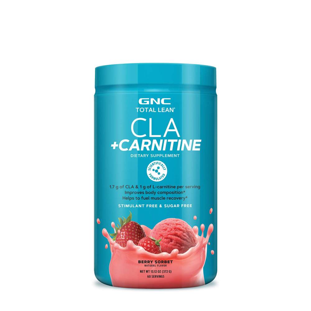 Gnc Cla + Carnitine Dietary Supplement (berry sorbet)