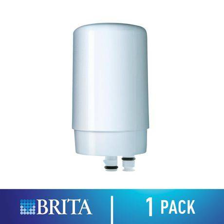 Brita filtre pour syst me sur robinet brita (r duit la teneur d'impuret s et comporte une couche suppl mentaire pour capter les s diments.) - replacement filters white (1 unit)