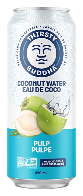 Thirsty Buddha Coconut Water With Pulp 490ml