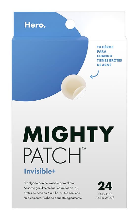 Hero · Mighty patch parches invisibles para acné (24 un)