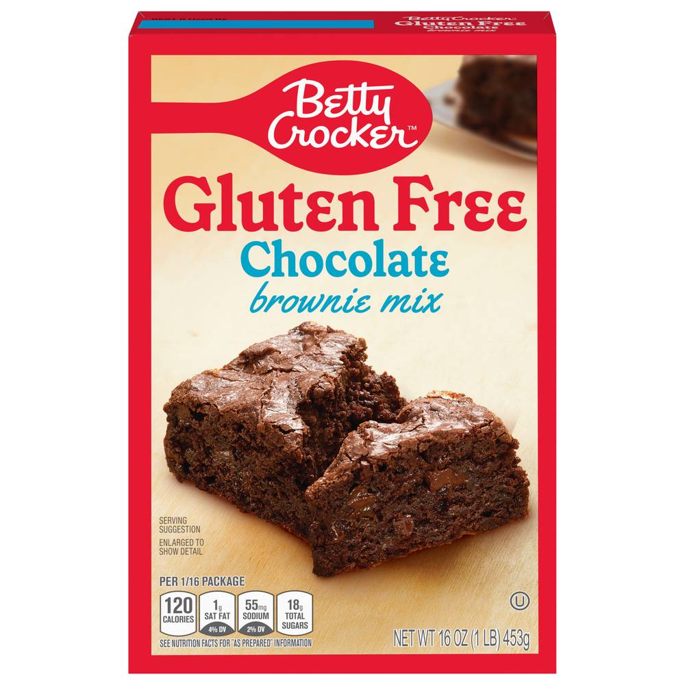 Betty Crocker Gluten Free Brownie Mix, Chocolate (1 lbs)