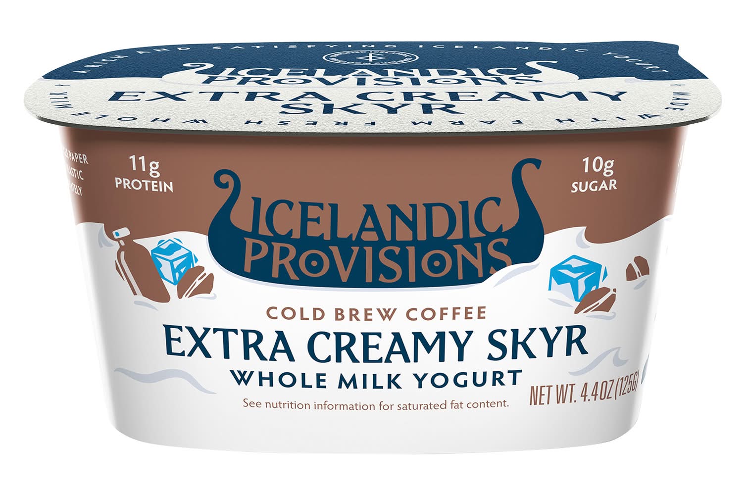Icelandic Provisions Cold Brew Coffee Krimi Skyr (4.4 oz)