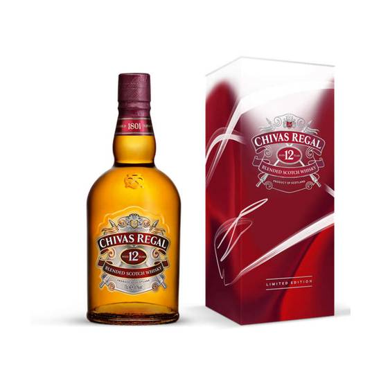 Chivas whisky 12 ans d'âge blended scotch whisky alc. 40% vol. 70 cl