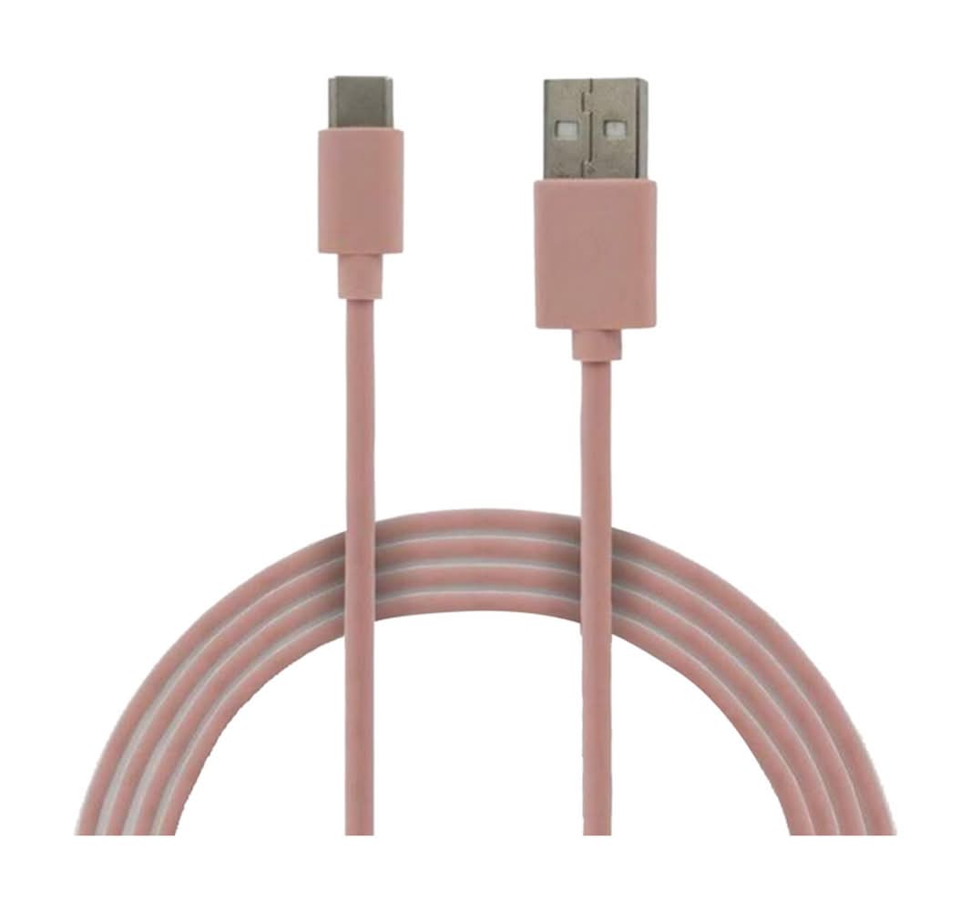 ESI Usb-C Cable, 6 ft, Rose Gold