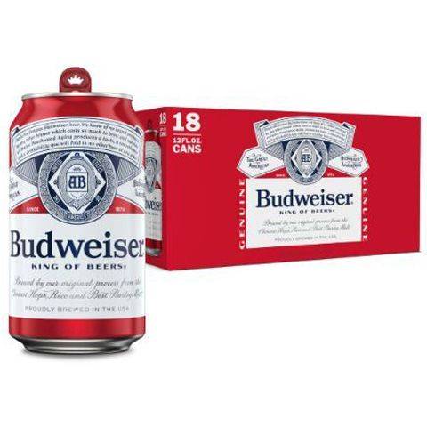 Budweiser 18 Pack 12oz Can