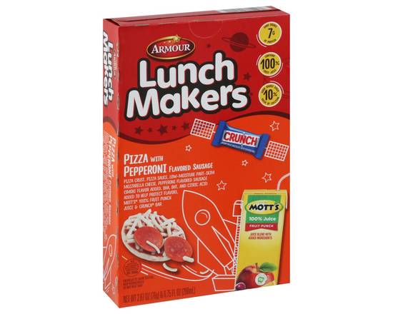 Armour · Lunch Makers Pizza with Pepperoni Lunch Kit (9.4 oz)