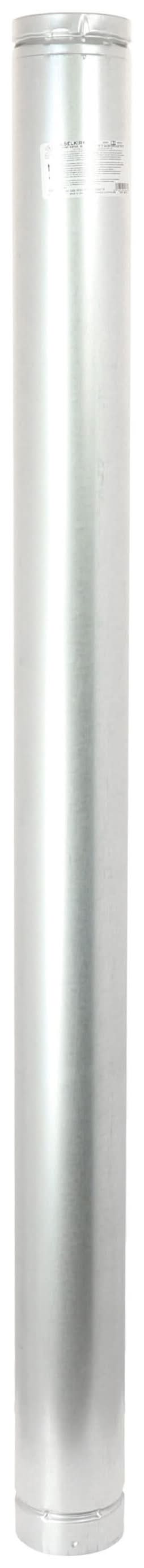 Selkirk Vent Pipe 4-in -Dia Stainless steel B vent pipe extension Gas Water Heater