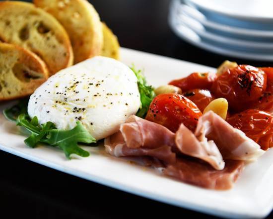 Burrata with Prosciutto