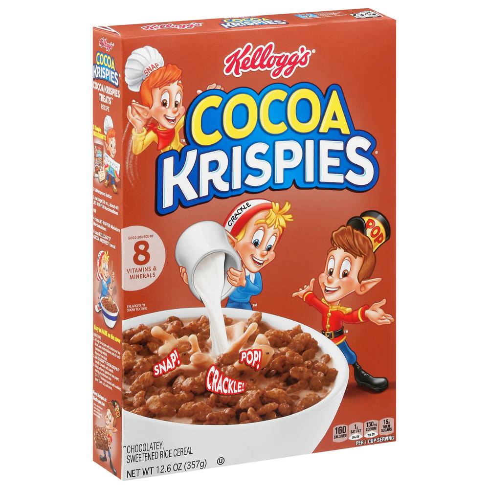 Cocoa Krispies Chocolatey Sweetened Rice Cereal (12.6 oz)