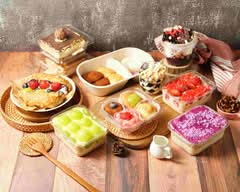 芋泥教父鮮奶沾醬麻糬丨必吃芋泥奶磚桶丨小紅書激推打卡美食