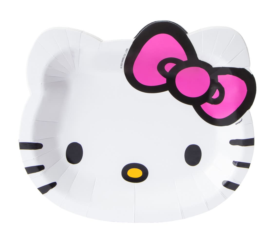 Hello Kitty® Party Plates 8-Count Hello Kitty