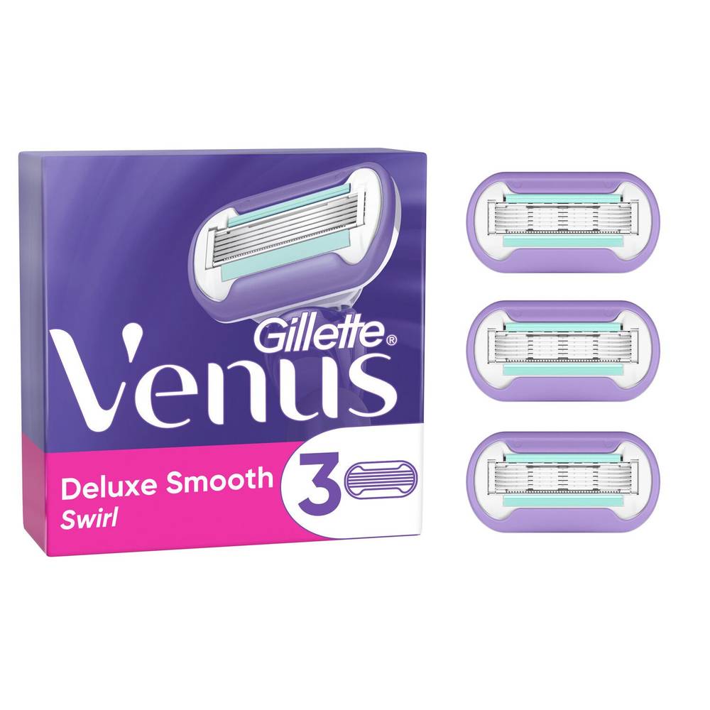 Gillette - Venus lames de rasoir deluxe smooth swirl