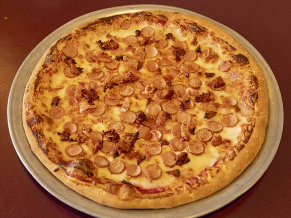 Pizza de Carnes Frías Mediana