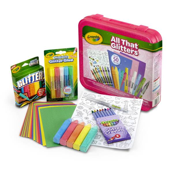 Crayola All That Glitters Art Case (assorted) (50 ct)