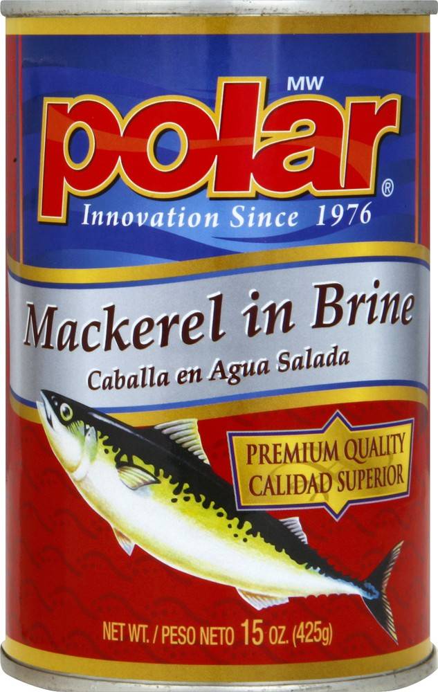 Polar Mackerel in Brine (15 oz)
