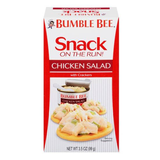 Bumble Bee Snack on the Run Chicken Salad with Crackers 3.5oz