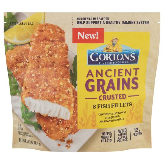 Gorton's Golden Crusted Fish Fillets, 8 ct