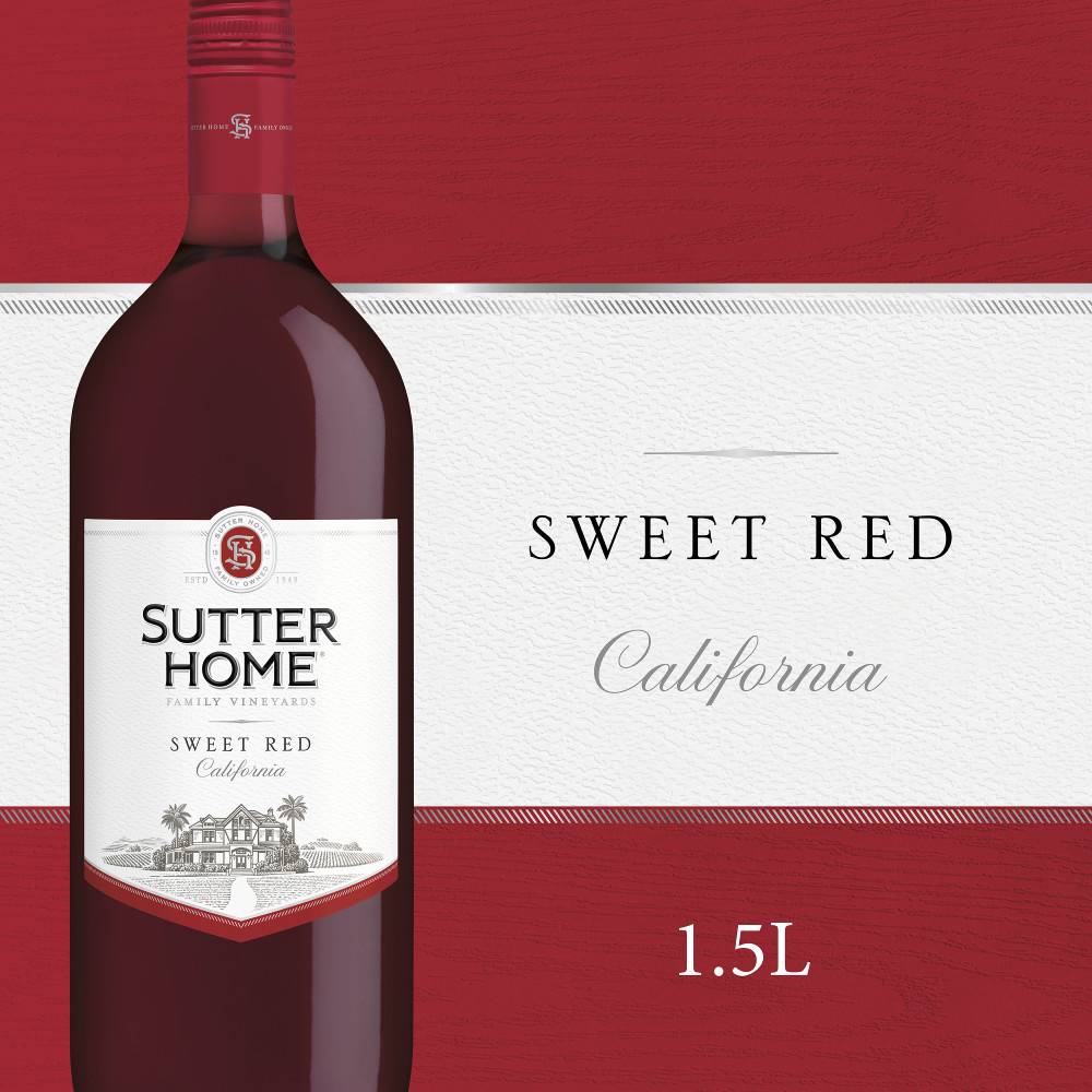 Sutter Home California Sweet Red Wine (1.5 L)