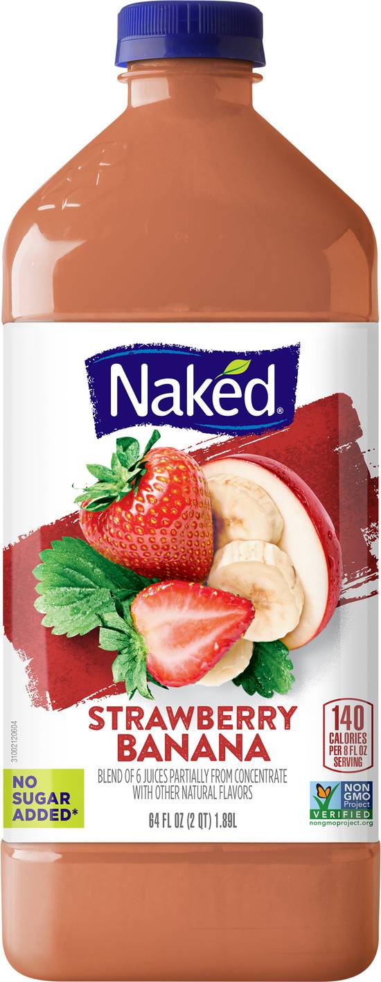 Naked Juice Blend (64 fl oz) (strawberry - banana )