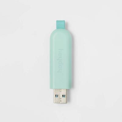 Heyday Usb-A 64gb Flash Drive (spring teal)