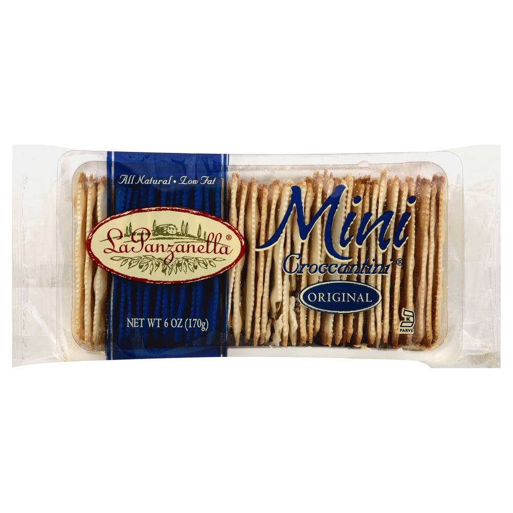 La Panzanella Mini Sea Salt Croccantini Crackers (6 oz)