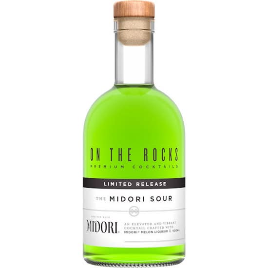 On the Rocks Cocktails Midori Sour, 375 ml