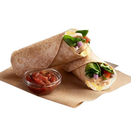 Breakfast Veggie Wrap