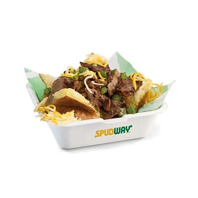 Philly Steak & Cheese Jacket Potato