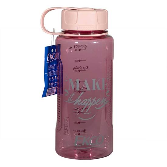Ekco botella de hidratación rosa (1 pieza)