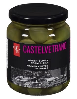 PC Black Label Castelvetrano Green Olives (375 ml)