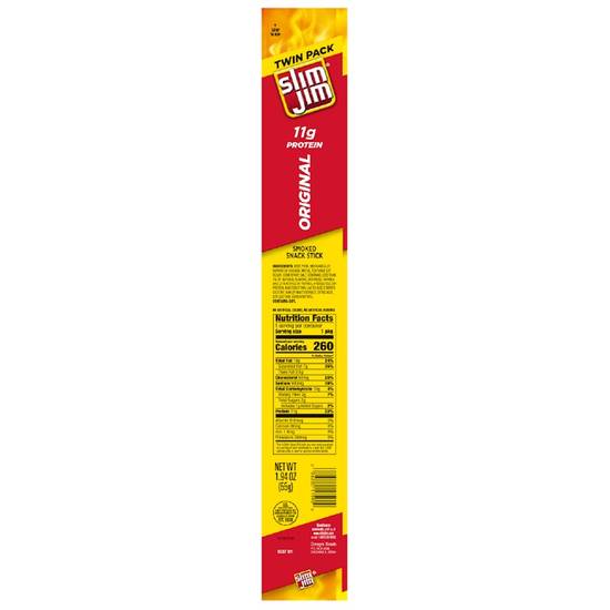 Slim Jim Original Giant Twin Pack 1.94 oz