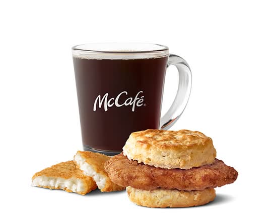 Crispy Chicken Biscuit Meal