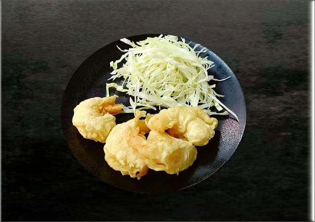 ハーフ小海老天ぷら Mini Shrimp Tempura (Half Portion)
