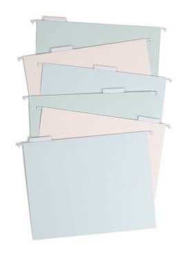 Les Produits U Pockets Hanging File Folders, 8.5 X 11 in (6 ct)