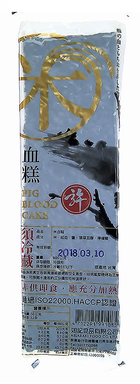 福蓮米血糕 <600g克 x 1 x 1Pack包>