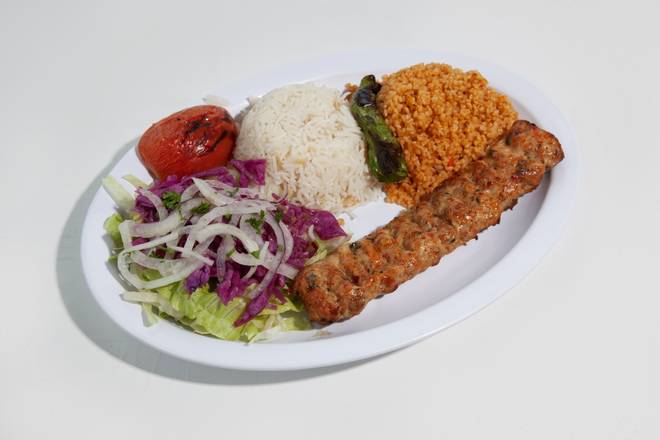 Chicken Adana Kebab Plate