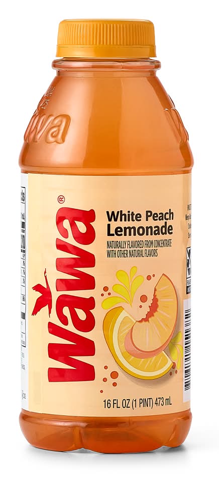 Wawa Fruit Juice, White Peach Lemonade (473 ml)