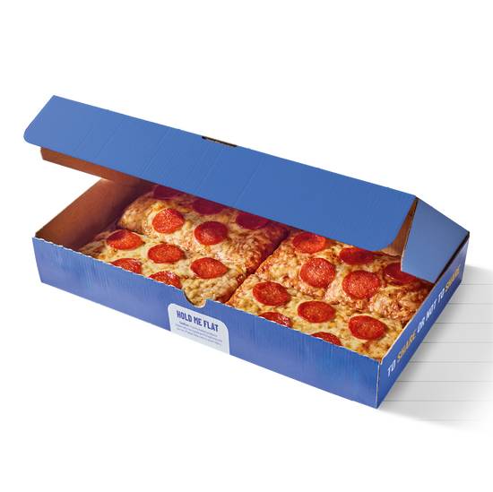 4 Slice Pepperoni Pizza Box