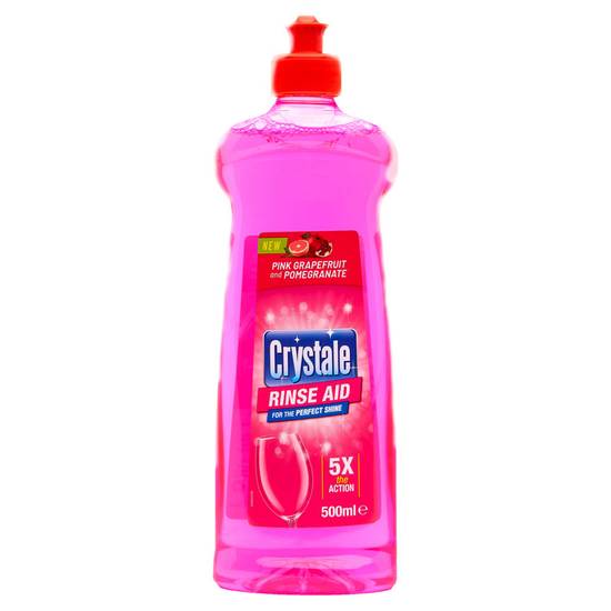 Crystale Rinse Aid Pink Grapefruit and Pomegranate 500ml