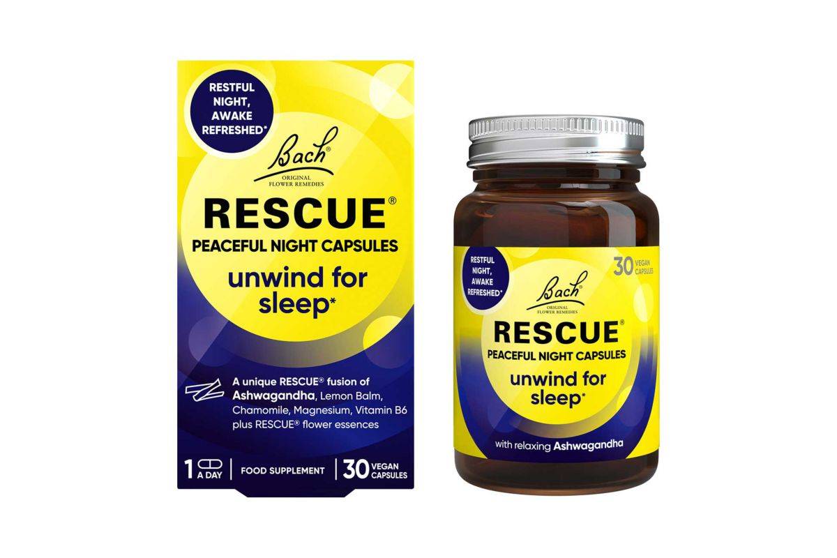 Bach Rescue Peaceful Night Capsules 30s