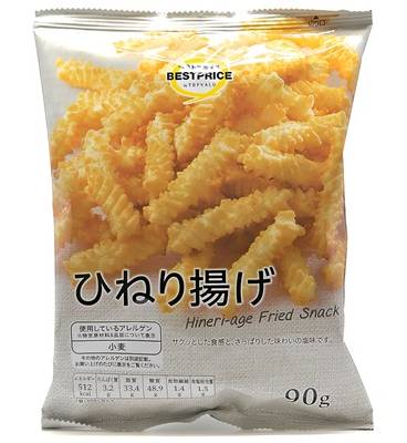 トップバリュ ベストプライス ひねり揚げ (90g)