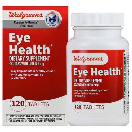 Walgreens Eye Health Ocutabs With Lutein (120 ct)