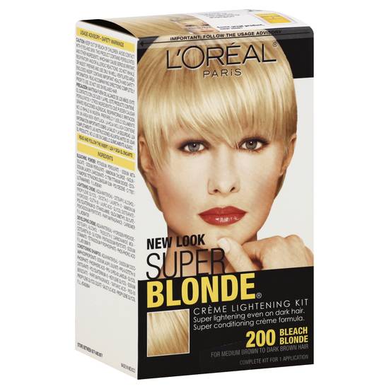 L'oréal 200 Bleach Blonde Creme Lightening Kit