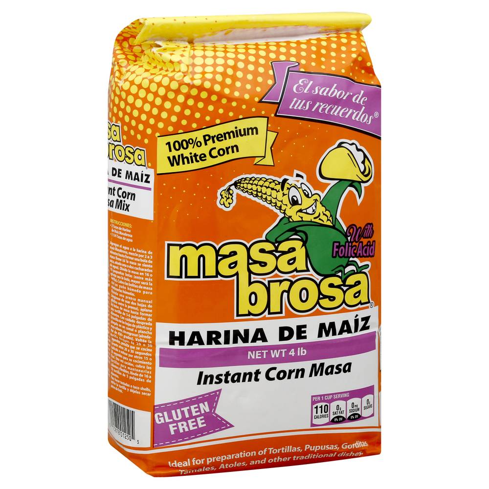 Masa Brosa Gluten Free Corn Flour (4 lbs)