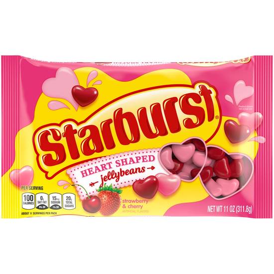 Order STARBURST Heart Shaped Jelly Beans Valentine's Day Chewy Candy, 11 oz food online from CVS store, VIENNA on bringmethat.com