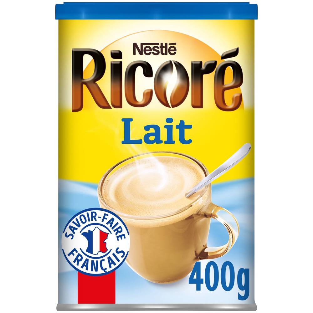 Café Soluble Chicorée au Lait RICORE -  la boîte 400g