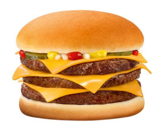 Triple Cheeseburger